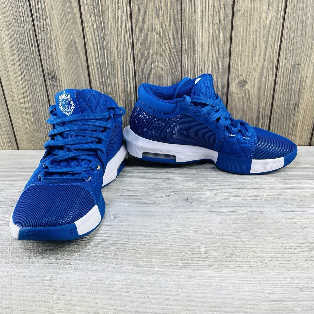 Nike LeBron Witness VIII 8 TB Game Royal Blue White FB9944-401 Size 8.5 Men's - Picture 2 of 16